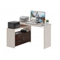 Компьютерный стол Домино Lite СКЛ-Прям120 + ТБЛ (правый) фото Stolmag