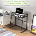 Письменный стол FD 33" Folding Desk, Black Eureka - 9990 ₽