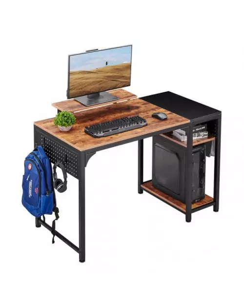 Стол письменный (для компьютера) EUREKA ZX-SS120B-RBB с шириной 120 см, Brown Eureka - 13990 ₽