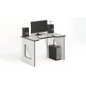 Компьютерный стол СКП-3 GL-3 белый с черным G-Line - 5200 ₽