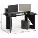 Компьютерный стол СКП-10 GL-10 черный G-Line - 5530 ₽