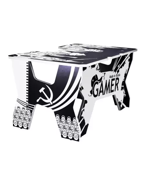 Компьютерный стол Generic Comfort Gamer2 Cranberry фото Stolmag