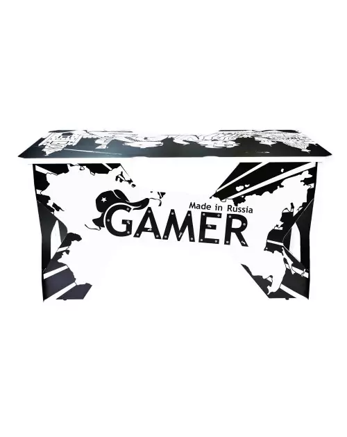 Компьютерный стол Generic Comfort Gamer2 Cranberry фото Stolmag