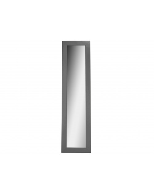 Зеркало настенное BeautyStyle 9 серый графит 138 см х 35 см фото Stolmag