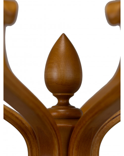 Вешалка напольная В 4Н светло-коричневый фото Stolmag