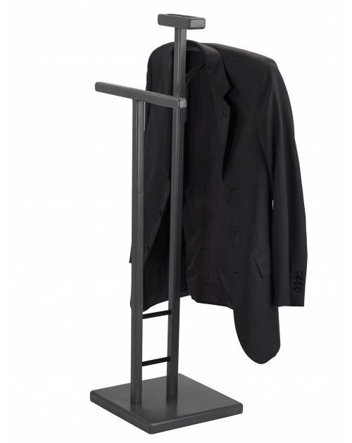 Вешалка костюмная ГАЛАНТ 340 черный/ серый графит Мебелик фото