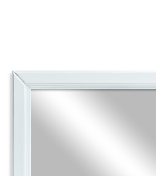 Зеркало настенное Артемида белый 77 см х 46, 5 см фото Stolmag