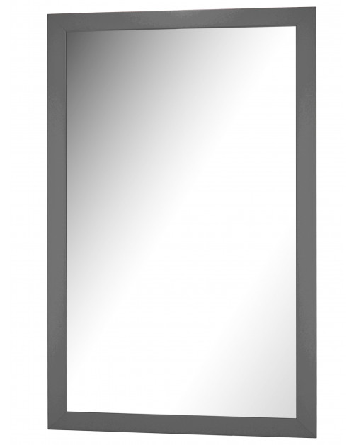 Зеркало настенное BeautyStyle 11 серый графит 118 см х 60,6 см фото Stolmag