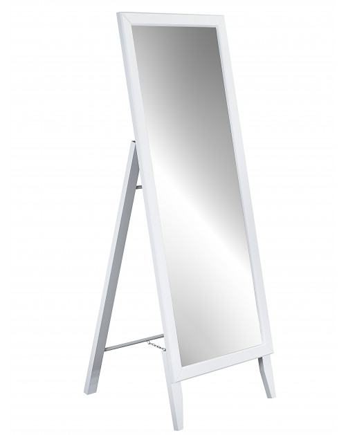 Зеркало напольное BeautyStyle 29 белый 131 см х 47,1 см Мебелик фото