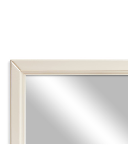 Зеркало настенное Ника слоновая кость 119,5 см x 60 см фото Stolmag
