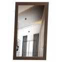 Зеркало Васко В 61Н темно-коричневый/патина 110 см х 60 см фото Stolmag