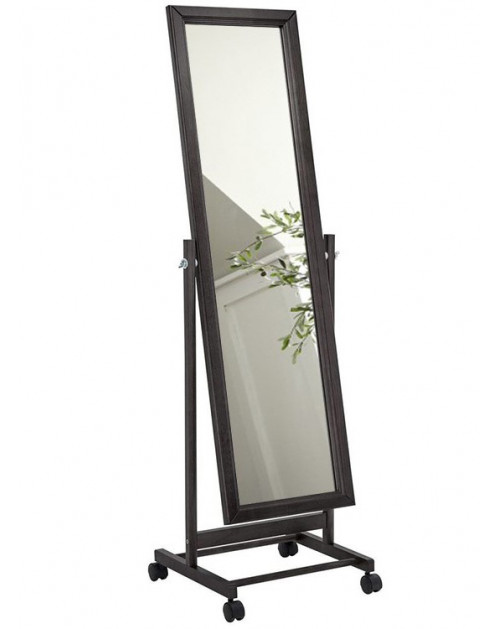 Зеркало напольное BeautyStyle 27 венге 135 см х 42,5 см фото Stolmag