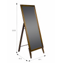 Зеркало напольное BeautyStyle 29 средне-коричневый 131 см х 47,1 см фото Stolmag