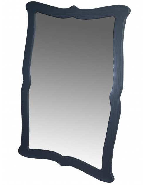 Зеркало навесное Берже 23 серый графит 97 см х 67 см фото Stolmag