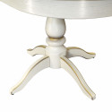 Стол обеденный Тарун 4 раздвижной слоновая кость/золото 120/160*84 Мебелик фото