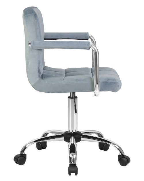 Офисное кресло для персонала DOBRIN TERRY, пудрово-голубой велюр (MJ9-74) Dobrin фото