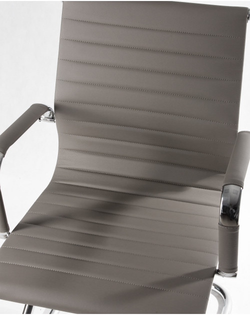 Офисное кресло для посетителей DOBRIN CODY, серый фото Stolmag