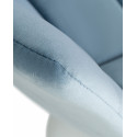 Стул барный DOBRIN TAILOR WHITE, пудрово-голубой велюр (MJ9-74) Dobrin фото