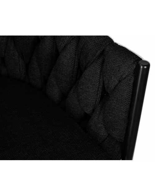 Стул барный DOBRIN LEON, черная ткань (LAR-275-50) фото Stolmag