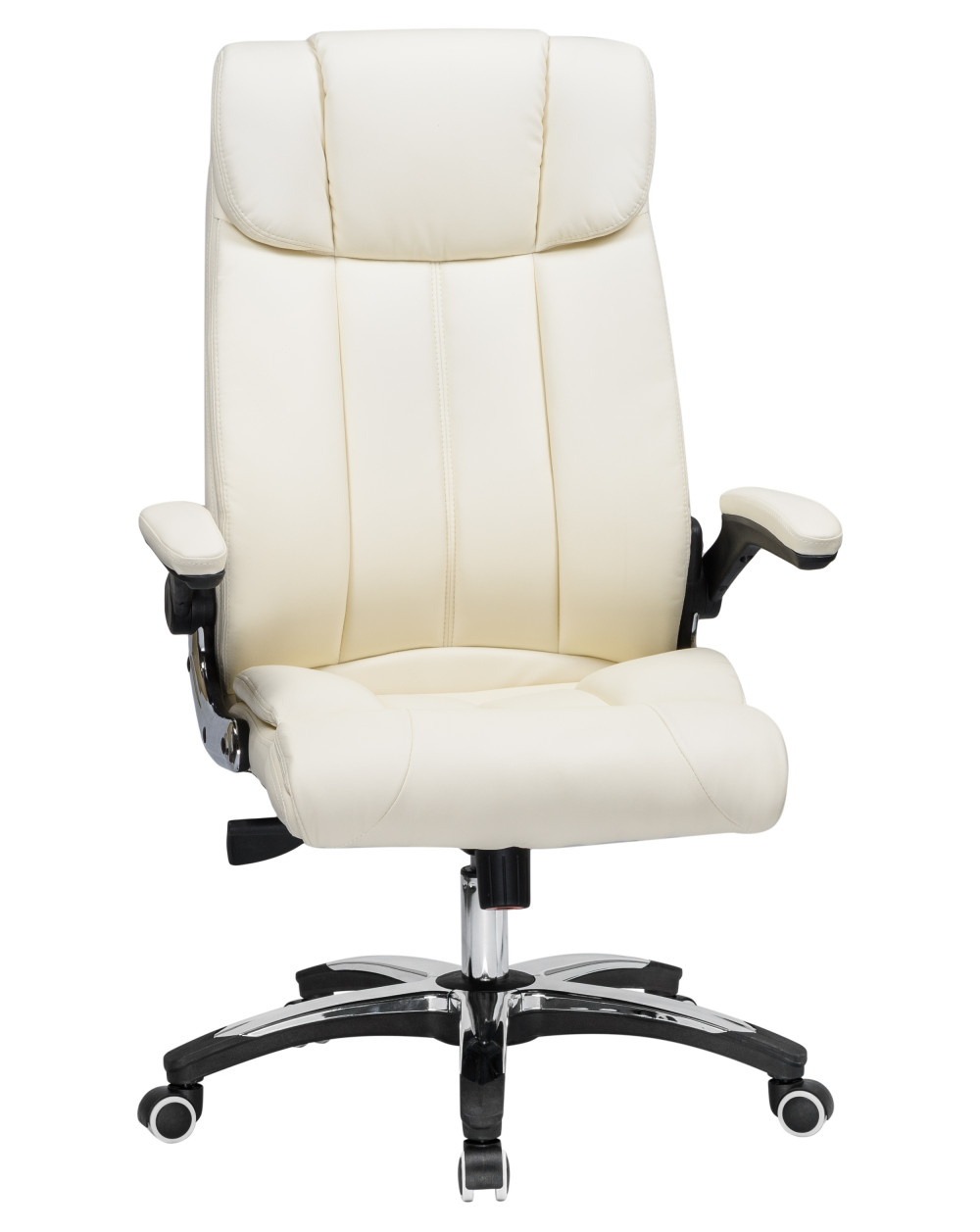Офисное кресло для руководителей DOBRIN RONALD, кремовый фото Stolmag