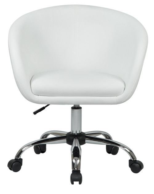 Офисное кресло для персонала DOBRIN BOBBY, белый фото Stolmag