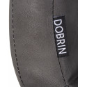 Стул обеденный DOBRIN MARK, черные ножки, серая антрацитовая винтажная экокожа (RU-08) Dobrin фото