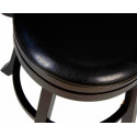 Вращающийся полубарный стул DOBRIN JOHN COUNTER, капучино, черный фото Stolmag