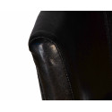 Вращающийся полубарный стул DOBRIN JOHN COUNTER, капучино, черный фото Stolmag