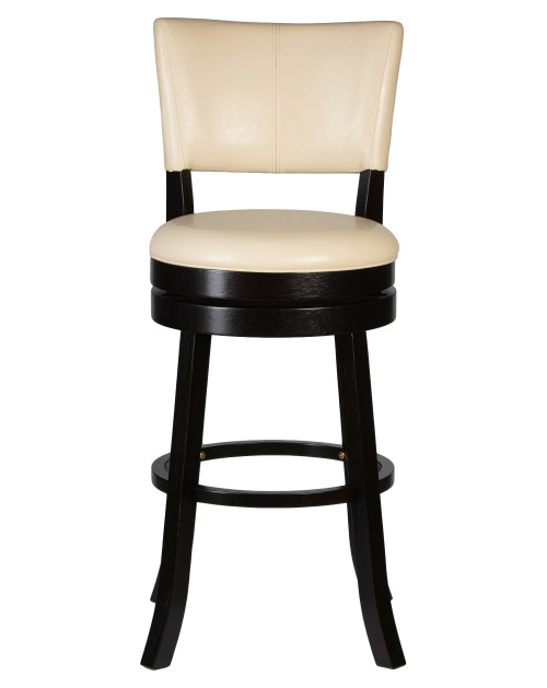 Вращающийся полубарный стул DOBRIN JOHN COUNTER, капучино, кремовый Dobrin фото