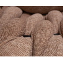 Стул барный DOBRIN LEON, коричневая ткань (LAR 275-3) фото Stolmag
