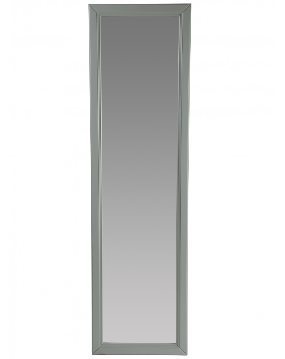 Зеркало настенное Селена 1 серый 119 см х 33,5 см фото Stolmag
