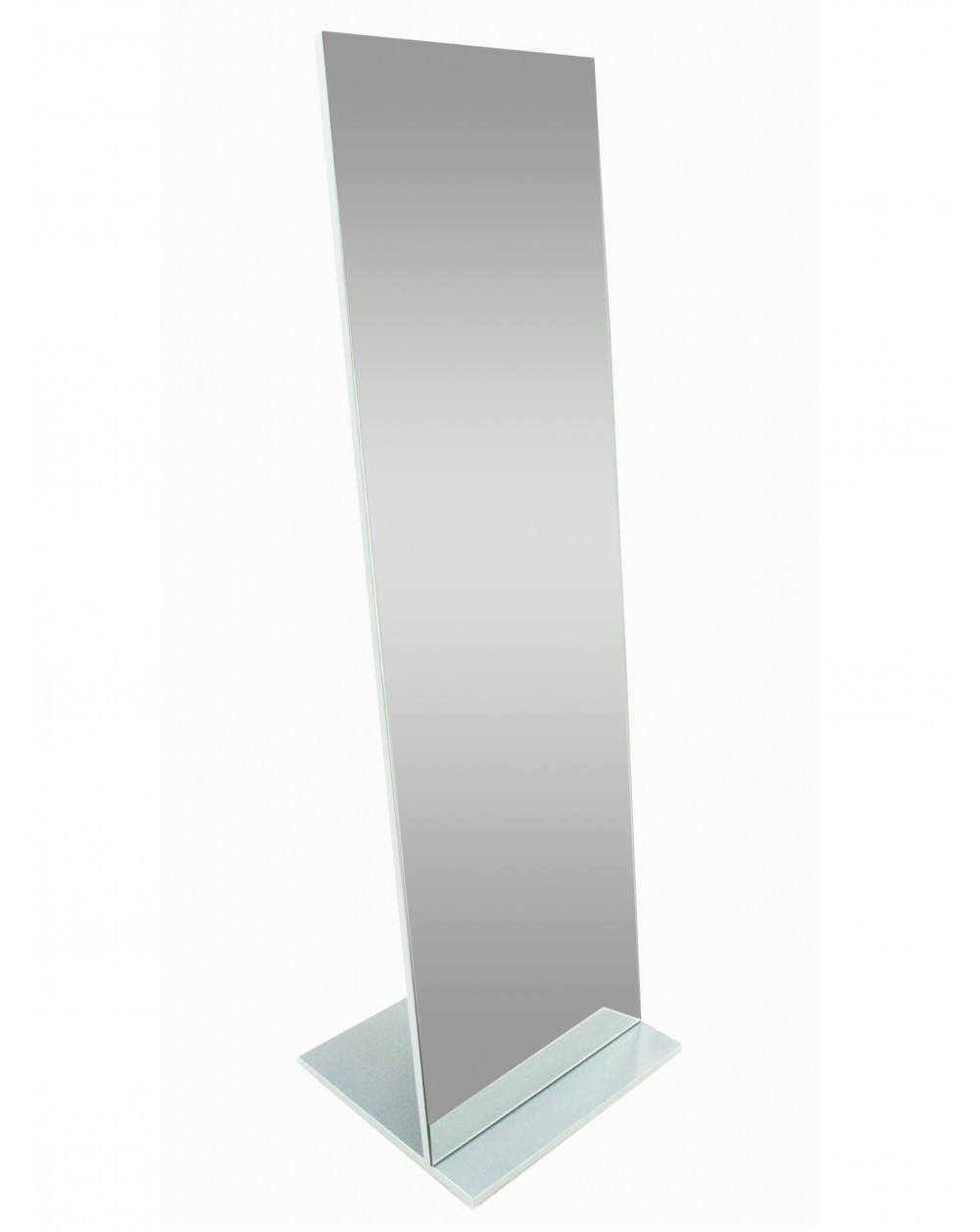 Зеркало напольное Стелла 2 белый 163,5 см x 50 см фото Stolmag