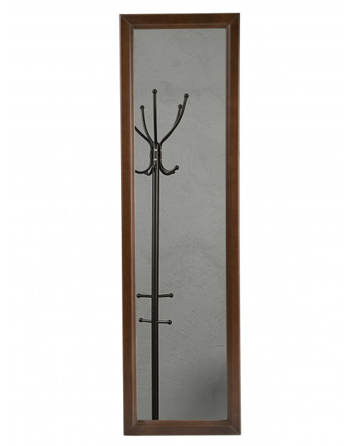 Зеркало настенное Селена 1 средне-коричневый 119 см х 33,5 см Мебелик фото