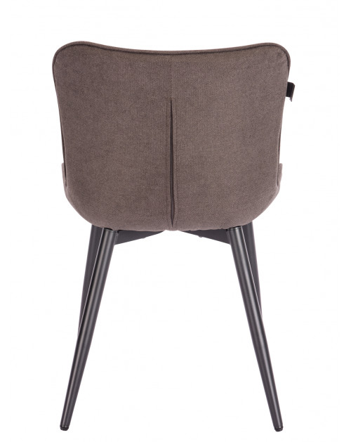 Обеденный стул Aqua Ткань Темно-коричневый фото Stolmag