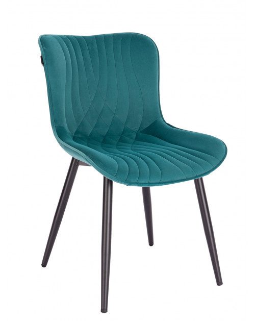 Обеденный стул Aqua Ткань Темно-зеленый фото Stolmag