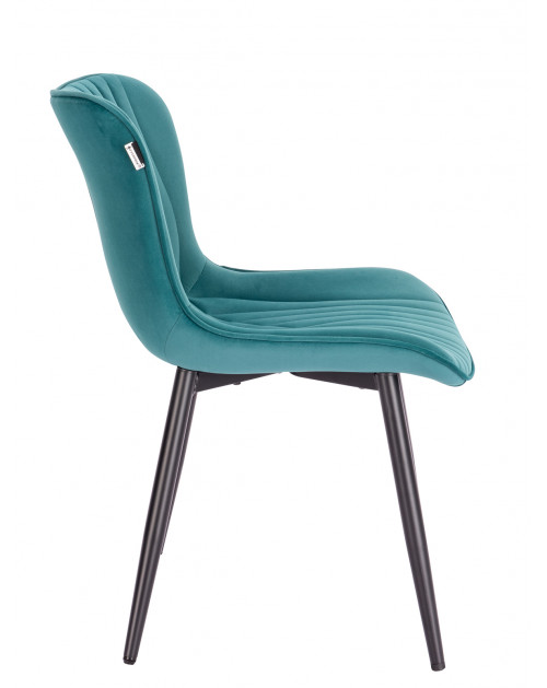 Обеденный стул Aqua Ткань Темно-зеленый фото Stolmag