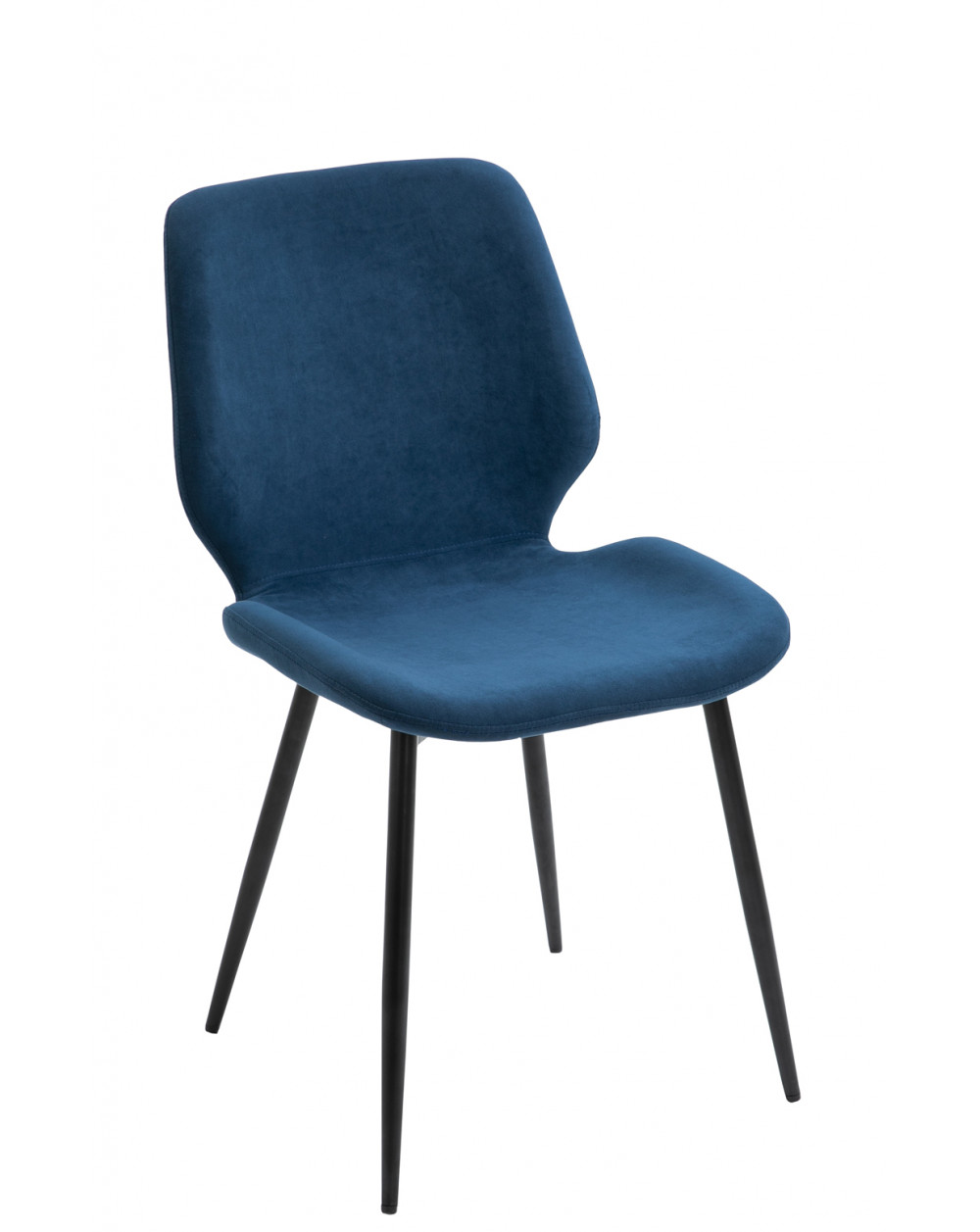 Обеденный стул Boom Ткань Синий фото Stolmag