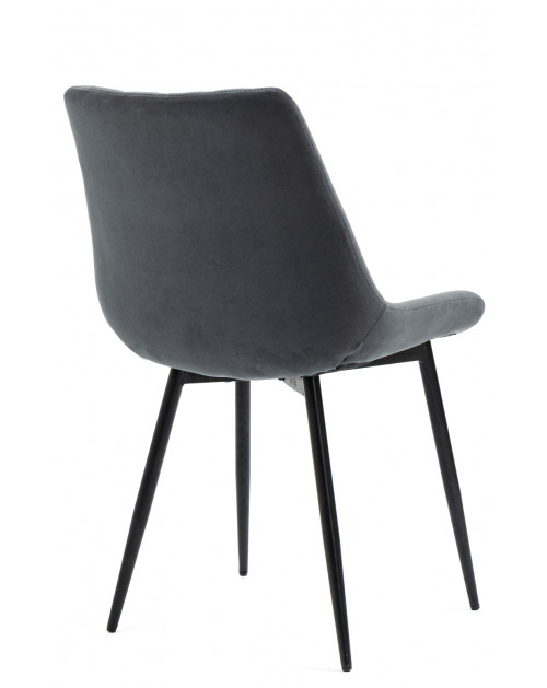 Обеденный стул Ralph Ткань Темно-серый фото Stolmag