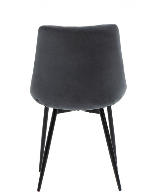 Обеденный стул Ralph Ткань Темно-серый фото Stolmag