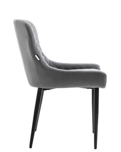 Обеденный стул Ray Ткань Серый фото Stolmag