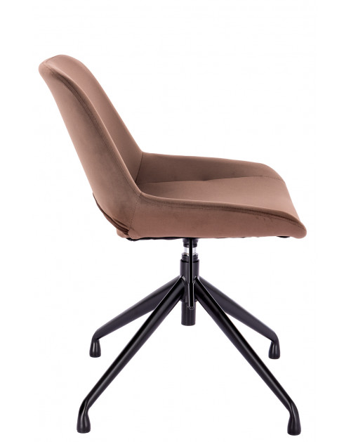 Обеденный стул Oscar Ткань Шоколад фото Stolmag