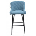 Барный стул Nico Ткань Голубой фото Stolmag