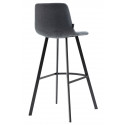 Барный стул Signal Ткань Темно-серый фото Stolmag