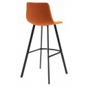 Барный стул Signal Ткань Оранжевый фото Stolmag