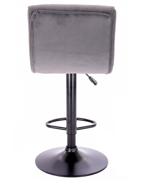 Барный стул Richy Ткань Серый фото Stolmag