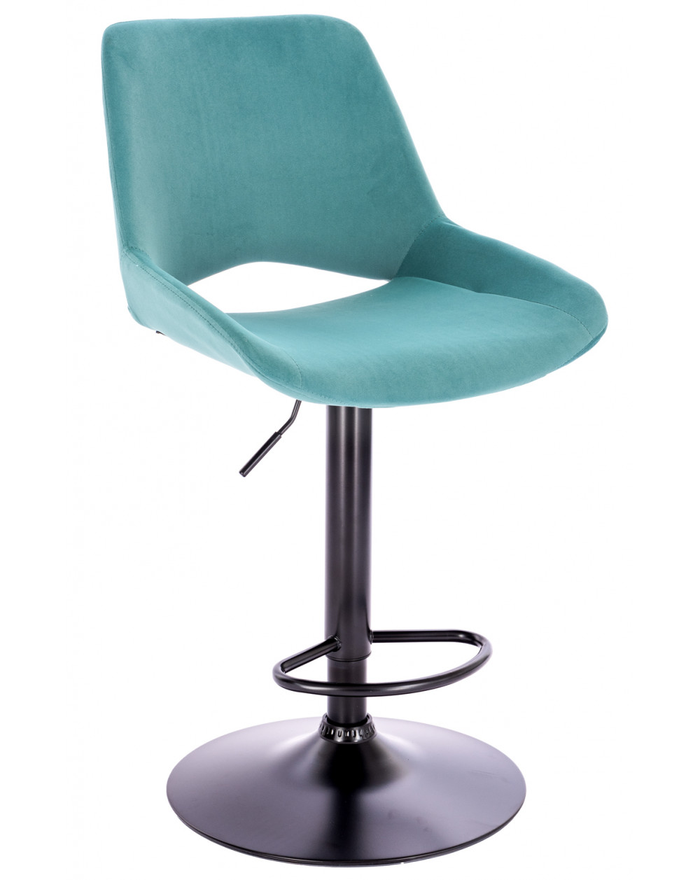 Барный стул Flash Ткань Бирюзовый фото Stolmag