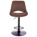 Барный стул Flash Ткань Шоколад фото Stolmag