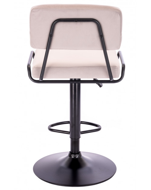 Барный стул Bit Ткань Серо-бежевый фото Stolmag