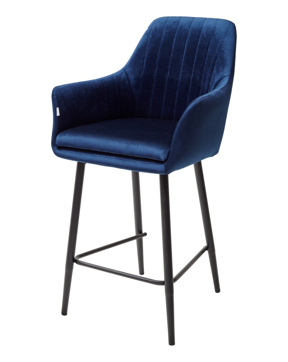Полубарный стул Роден Blitz 20 Синий, велюр (H65cm), M-City фото Stolmag