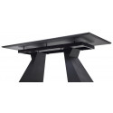 Стол БОГАРТ 200 TITANIUM BLACK PULIDO, керамика/Черный фото Stolmag